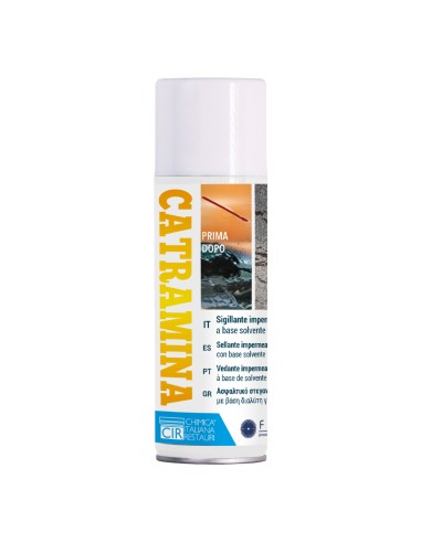 Sigillante Impermeabilizzante Bituminoso Fori Crepe Catramina Spray 400 ml 