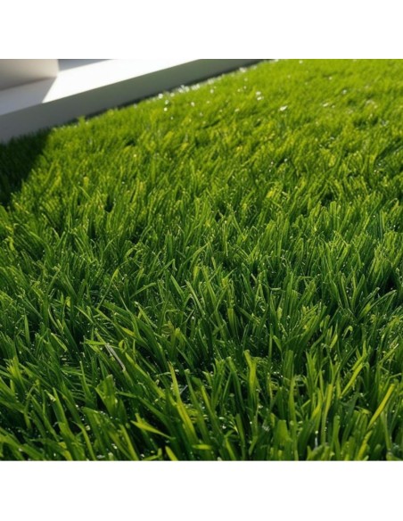 Rotolo Prato Sintetico Oxford Larghezza 2 m Lunghezza 10 m Fili 45 mm Sempre Verde