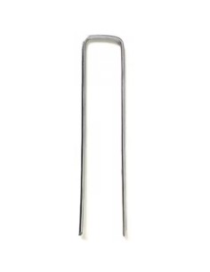 Picchetti Fermaprato Forma U 15 x 3 Cm Ancoraggio Prato Artificiale 20 Pezzi  