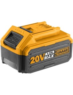 Batteria Ioni Litio 20V 5AH Indicatore LED Potenza Costante Strumenti elettrici