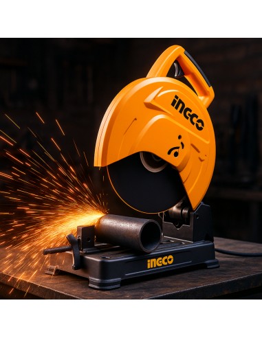 Troncatrice Disco Diametro 355MM 2400W Tagli Precisione Dritti Inclinati   