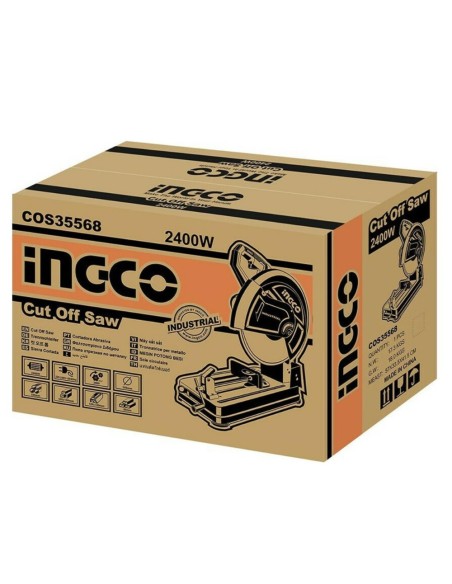Troncatrice Disco Diametro 355MM 2400W Tagli Precisione Dritti Inclinati   
