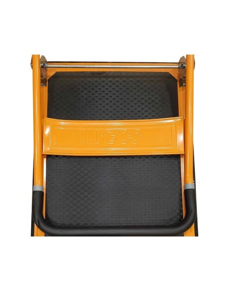 Carrello 4 Ruote Manico Pieghevole 150 kg Trasporto Carichi Pesanti Antiscivolo
