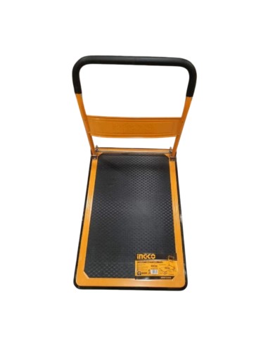 Carrello 4 Ruote Manico Pieghevole 150 kg Trasporto Carichi Pesanti Antiscivolo