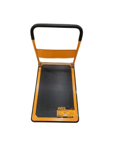 Carrello 4 Ruote Manico Pieghevole 150 kg Trasporto Carichi Pesanti Antiscivolo