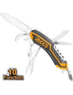 Coltello Multifunzione Tascabile Campeggio Escursionismo Outdoor 10 Attrezzi 2