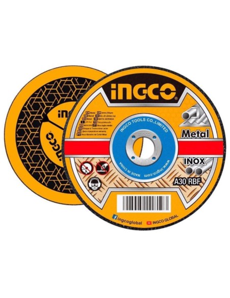 Disco Taglio Abrasivo Professionale Lavorazioni Metallo Acciaio Inox 115x1,2 mm