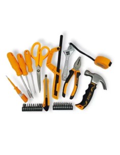 Cassetta Portattrezzi 32 Utensili Bricolage Riparazione Progetti Manutenzione 2