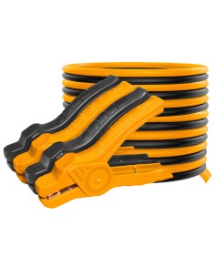 Cavi Batteria Auto Rame 200A Morsetto 15.6x9.1 Cm Lunghezza 2,5 Metri  