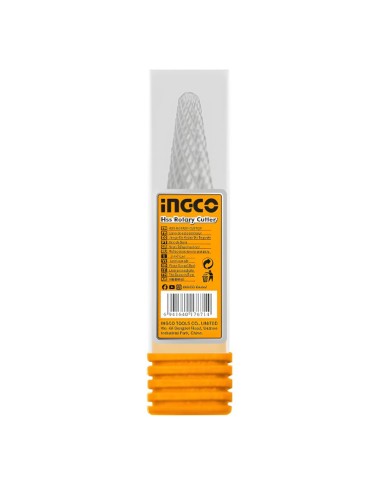 Fresa Conica Carburo Tungsteno Testa Raggiata Fori Smussature  