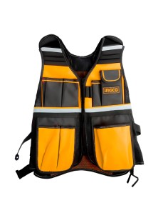 Gilet Lavoro Portattrezzi 7 Tasche Multiuso Robusto Pratico Professionale  