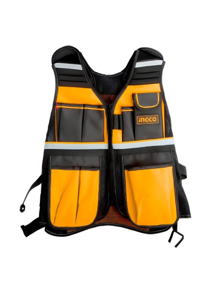 Gilet Lavoro Portattrezzi 7 Tasche Multiuso Robusto Pratico Professionale  