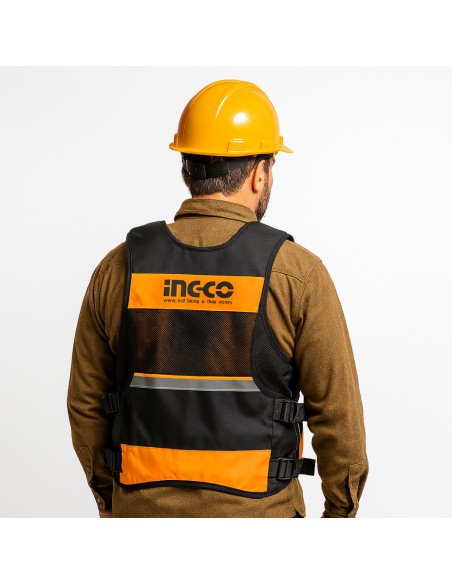 Gilet Lavoro Portattrezzi 7 Tasche Multiuso Robusto Pratico Professionale  
