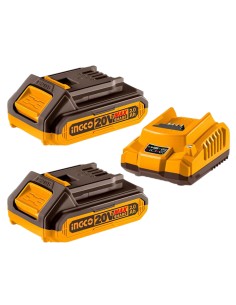 Kit Composto 2 Batterie 2Ah Caricabatterie 2Ah (FBLI2001+FCLI2001E)  