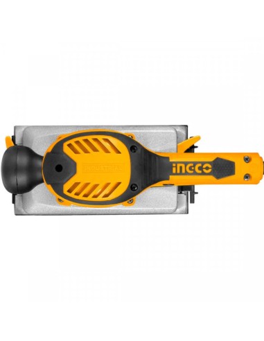 Levigatrice Orbitale A Filo Base Alluminio 350W 5 Fogli Abrasivi + Set Spazzole