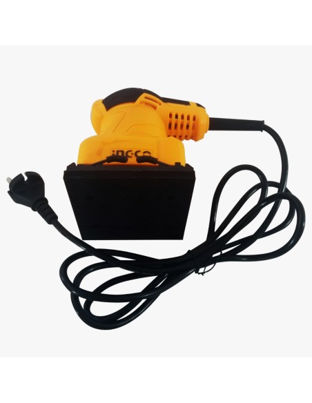 Levigatrice Palmare A Filo 240 W 5 Fogli Carta Abrasiva + Spazzole Ricambio 