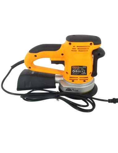 Levigatrice Rotorbitale 450W 150MM 5 Fogli Carta Abrasiva Cavo Elettrico