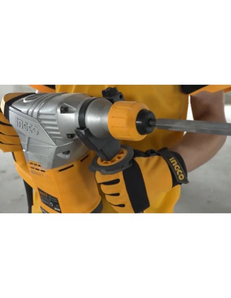 Martello demolitore da 1050 W con valigetta 3 punte 2 scalpelli