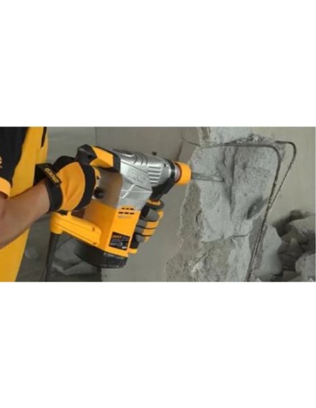Martello demolitore da 1050 W con valigetta 3 punte 2 scalpelli
