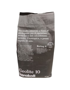 Geomalta Minerale Tixotropica Geolite 10 Strutture Calcestruzzo 5 Kg Kerakoll