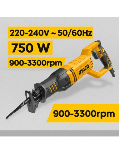 Seghetto A Gattuccio 750 Watt Tagli Precisi Legno Acciaio Alluminio 