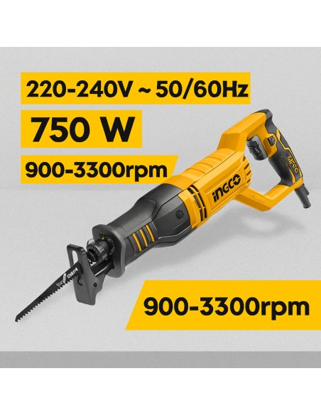 Seghetto A Gattuccio 750 Watt Tagli Precisi Legno Acciaio Alluminio 