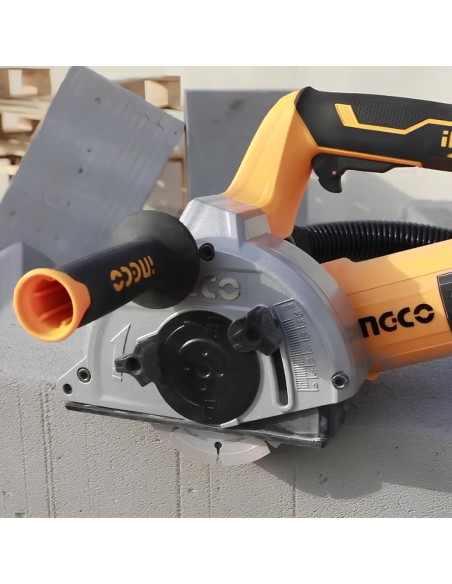 Scanalatore Per Muri 1500 W Diametro 125 MM M14 Tracce Pareti Tubazioni 