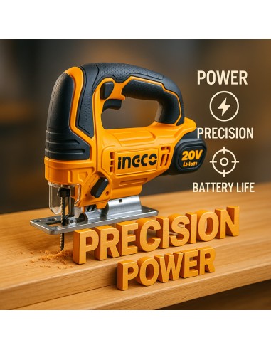 Seghetto Alternativo Batteria Litio 20V Legno Metallo  