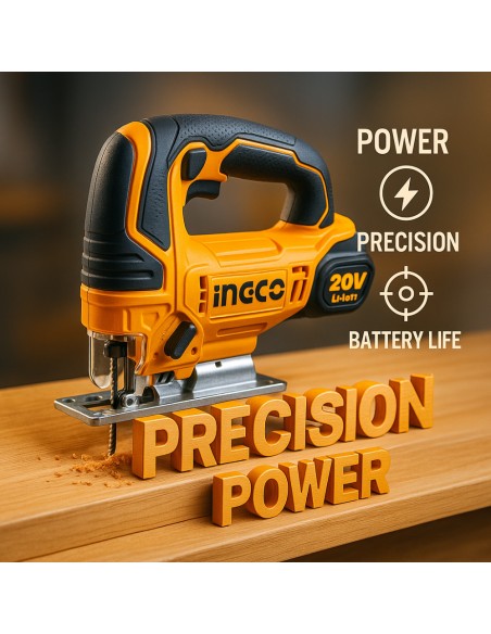 Seghetto Alternativo Batteria Litio 20V Legno Metallo  