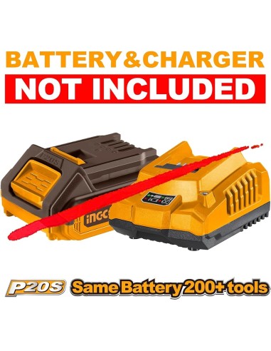 Strumento multifunzione a batteria al litio da 20V con kit accessori incluso