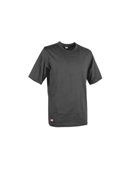 T-shirt Zanzibar a manica corta colore antracite 100% cotone 