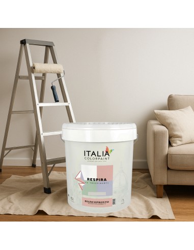 Biancopronto Idropittura Bianca Per Interni Traspirante Coprente Vari Formati