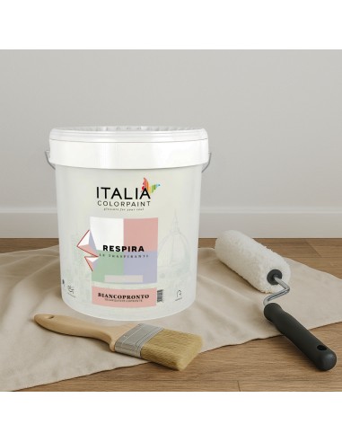 Biancopronto Idropittura Bianca Per Interni Traspirante Coprente Vari Formati