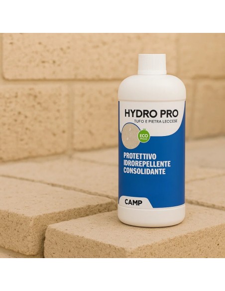 Protettivo Idrorepellente Consolidante Tufo Pietra Leccese Hydro Pro 