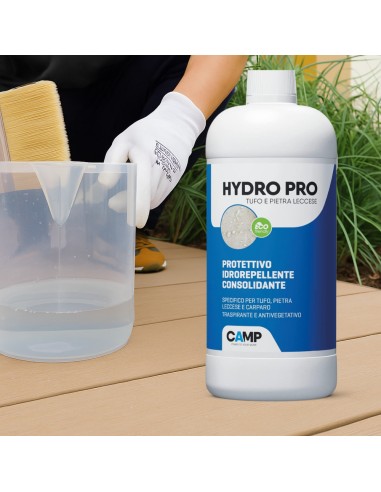 Protettivo Idrorepellente Consolidante Tufo Pietra Leccese Hydro Pro 