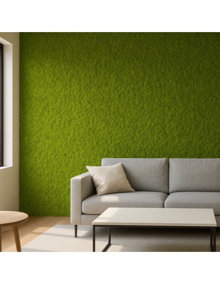 Pannello Decorativo Siepe Artificiale Interni Esterni 50 x 50 x h3 cm Muschio  