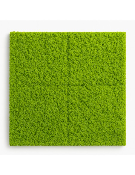 Pannello Decorativo Siepe Artificiale Interni Esterni 50 x 50 x h3 cm Muschio  
