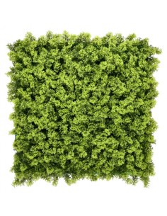 Pannello Decorativo Siepe Artificiale Interni Esterni 50 x 50 x h3 cm Lichene  2