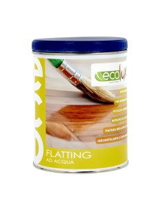 Ecolux Flatting Ad Acqua Vernice Legno Satinata Trasparente