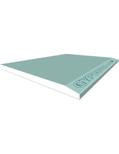 Lastra Cartongesso Gypsotech BA13 Aqua H2 Ambienti Umidi 1200x2000 mm Fassa