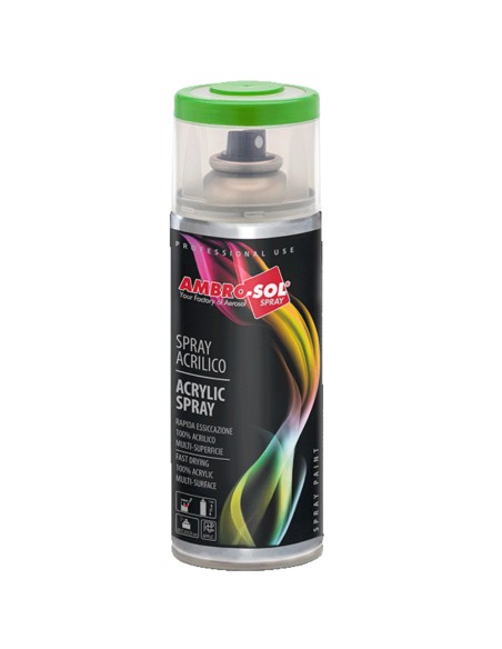 Smalto Acrilico Multiuso RAL 1018 Giallo Zinco Spray 400 ml