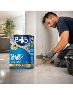 Prima K2 Cemento Rapido Grigio Premiscelato Linea Briko 1 Kg  2