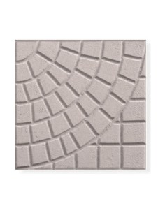 Pavimento esterno cemento Pavè Grigio 25x25 cm  16 Pezzi (1 Metro Quadro)
