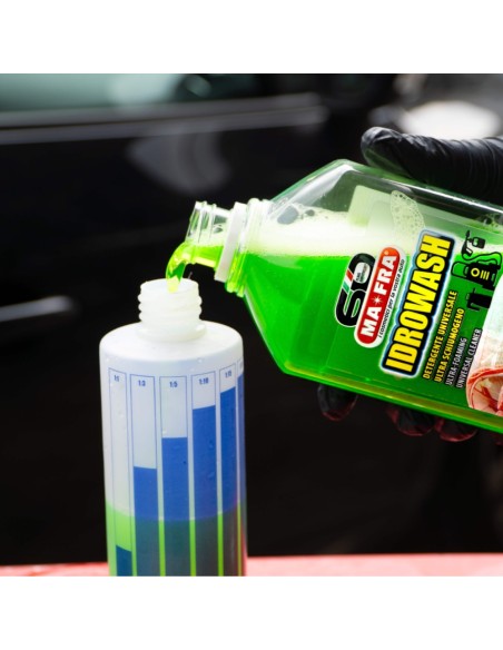 Mafra IDROWASH Detergente Ultra Schiumogeno Concentrato Auto, Moto E Camper 1L