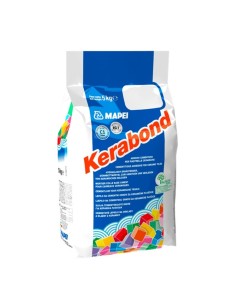 Adesivo per piastrelle Kerabond colore grigio da 5 kg 