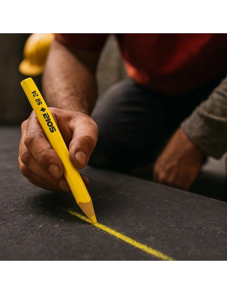 Matita Speciale SB 24 Colore Giallo Legno Supporti Scuri Confezione 20 Pezzi