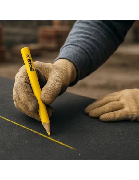 Matita Speciale SB 24 Colore Giallo Legno Supporti Scuri Confezione 20 Pezzi
