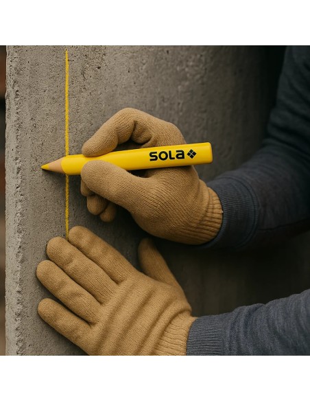 Matita Speciale SB 24 Colore Giallo Legno Supporti Scuri Confezione 20 Pezzi