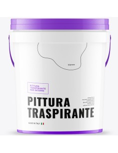 FORTUNATO Idropittura Traspirante Semi Lavabile Alta Copertura Opaca Bianca