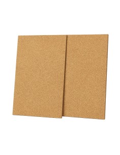 Lastra Sughero 100x50 cm Sp. 3 mm Resistente Anti Umidità Muffa Condensa